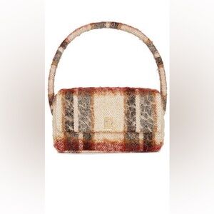Anine Bing Nico Bag in Fuzzy Plaid
